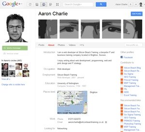 Google+ Authorship Google+ Authorship