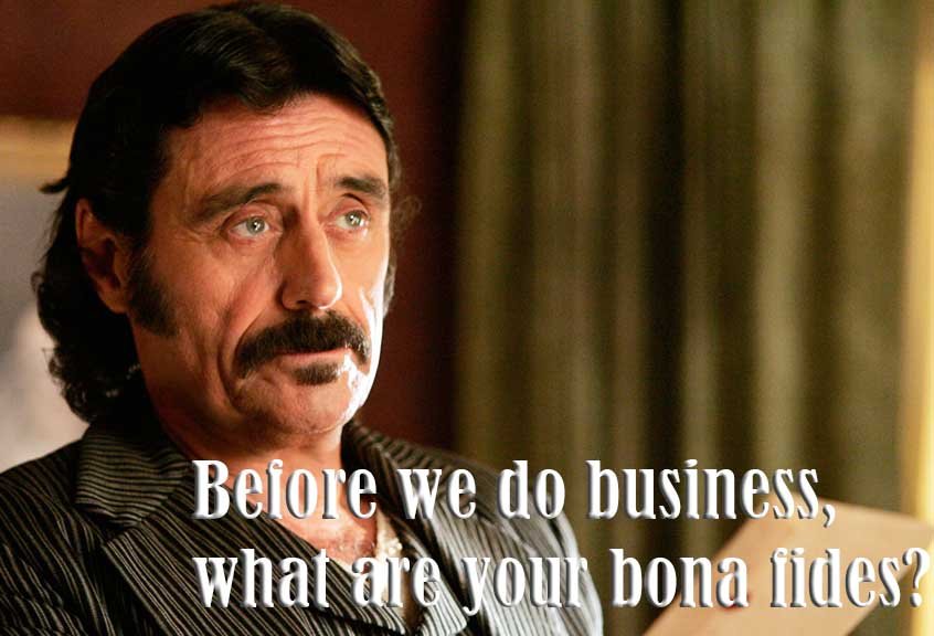 Bona fides