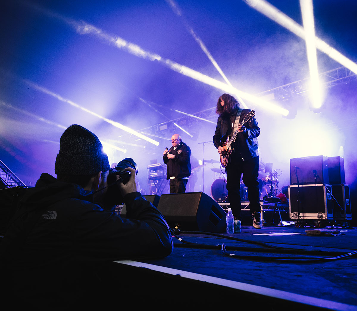 Black Grape  Band photographed Great Estate Festival Cornwall