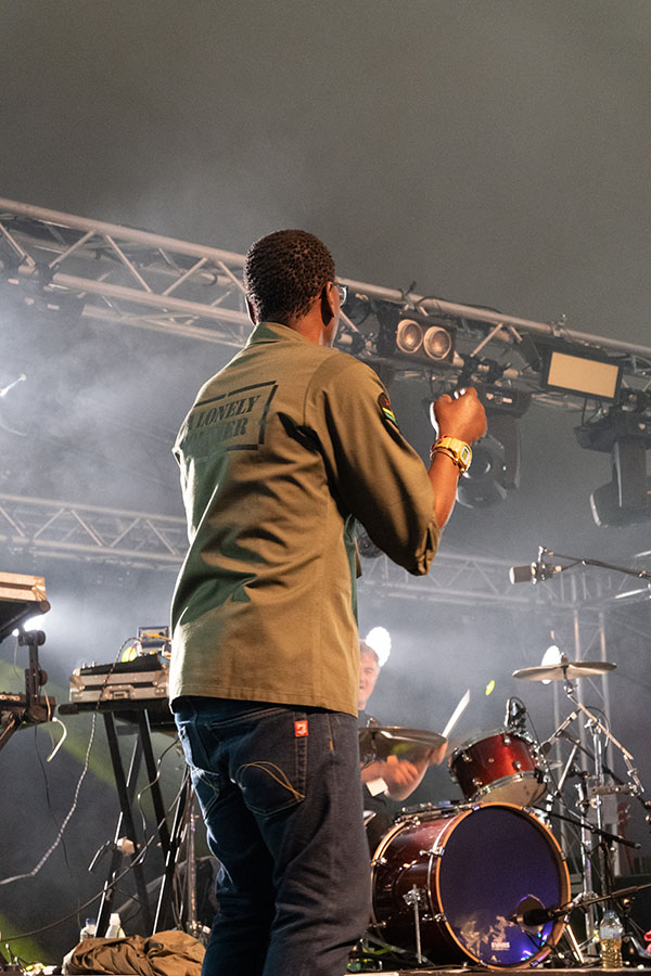 Black Grape  kermit Leveridge Great Estate Festival Cornwall